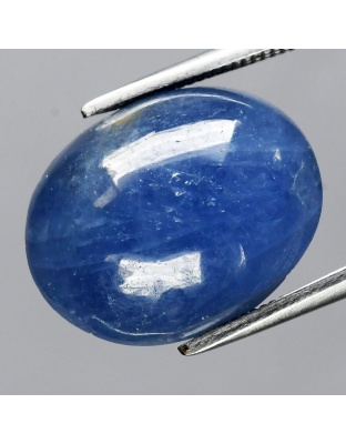 Dijual Batu Cincin Permata Mulia Safir Biru Blue Sapphire Myanmar Oval Cabochon Alami Natural 11.72 Ct. Unheated