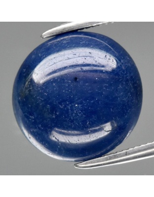Dijual Batu Cincin Permata Mulia Safir Biru Blue Sapphire Myanmar Oval Cabochon Alami Natural 5.27 Ct. Unheated