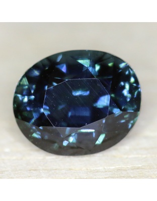 Dijual Batu Cincin Permata Langka Blue Tourmaline Biru Oval Alami Natural 2.44 Ct. Untreated Bersertifikat